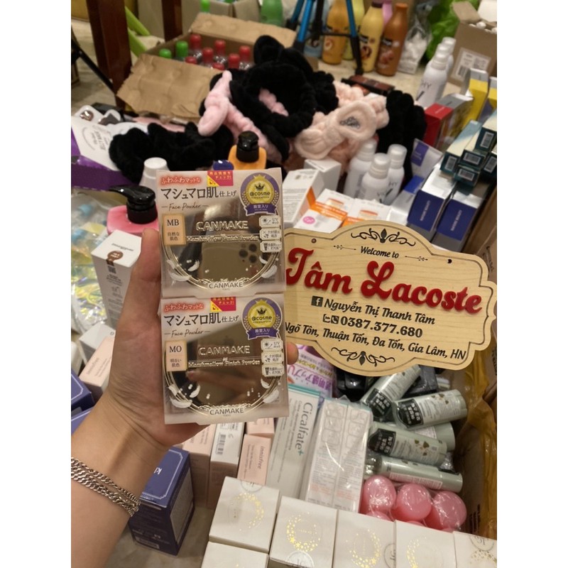 phấn phủ canmake ( ghi chú chọn tone mb hoặc mo)