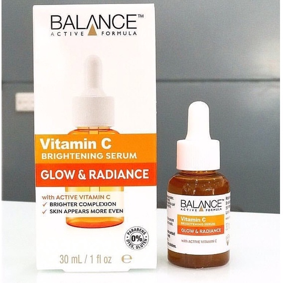 Serum Vitamin C Trắng Da, Mờ Thâm Balance Active Formula Vitamin C Brightening 30ml -pharmacy