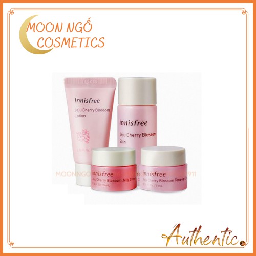Set 4 Món Mini Innis Jeju Cherry Blossom Special Kit | BigBuy360 - bigbuy360.vn