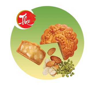 Bánh chay đậu xanh hạnh nhân bánh trung thu kinh đô
