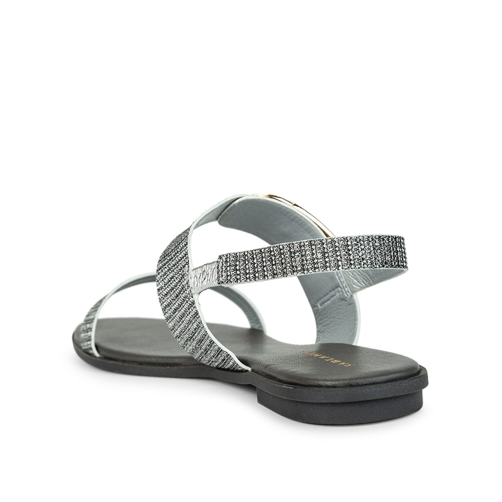 [Mã FASHIONMALLT4 giảm 15% đơn 150k] Giày Sandal đế bệt quai ngang - Sablanca 5050SK0038