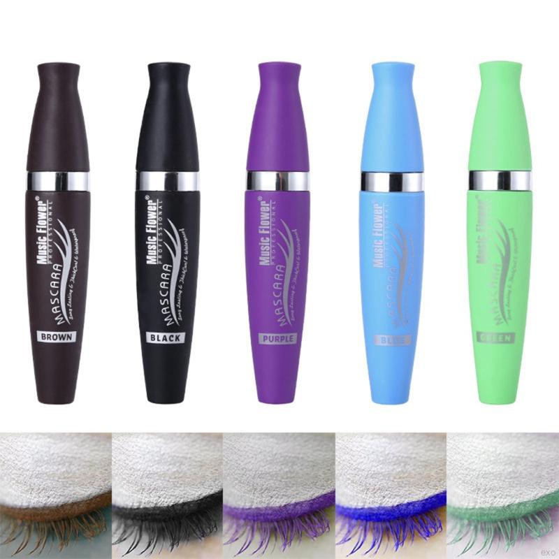 [Hàng mới về] Mascara chuốt mi cong dài kháng nước 5 màu tùy chọn thời trang | BigBuy360 - bigbuy360.vn