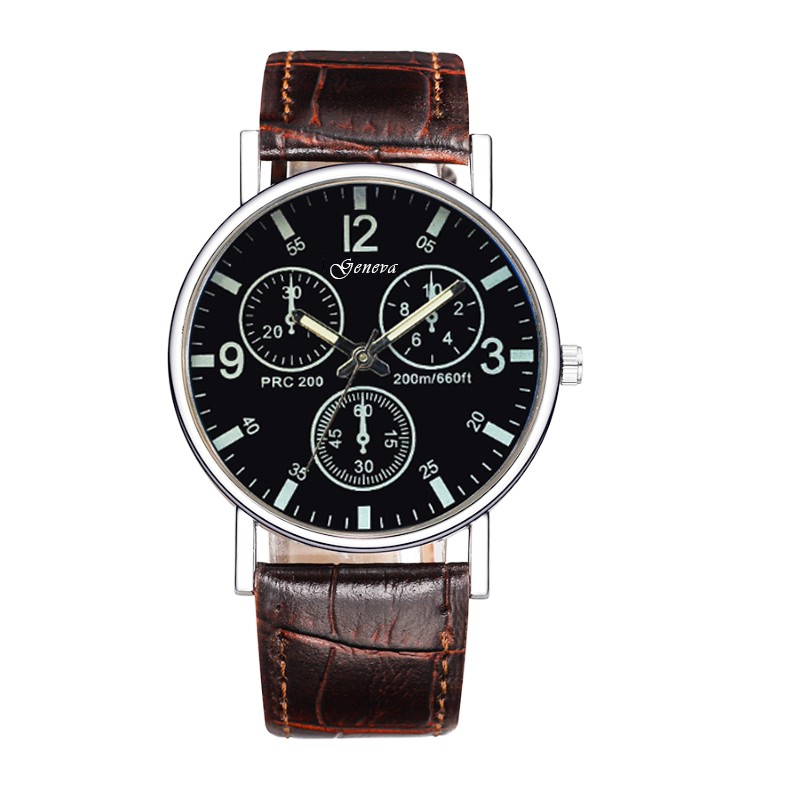 [NEW] Đồng hồ nam dây da Geneva thời trang đẳng cấp | BigBuy360 - bigbuy360.vn