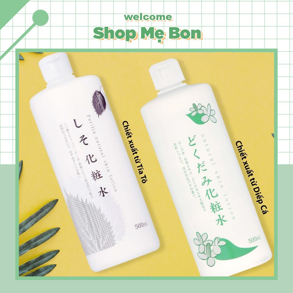 Nước hoa hồng Diếp Cá Tía Tô Dokudami 500ml | BigBuy360 - bigbuy360.vn