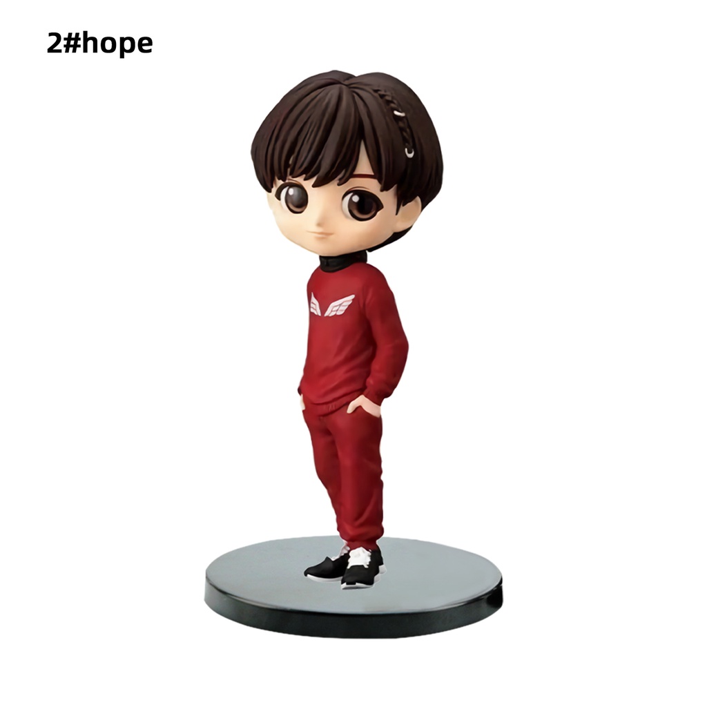 Tượng thành viên BTS JUNGKOOK/JIN/SUGA/J HOPE 15cm xinh xắn