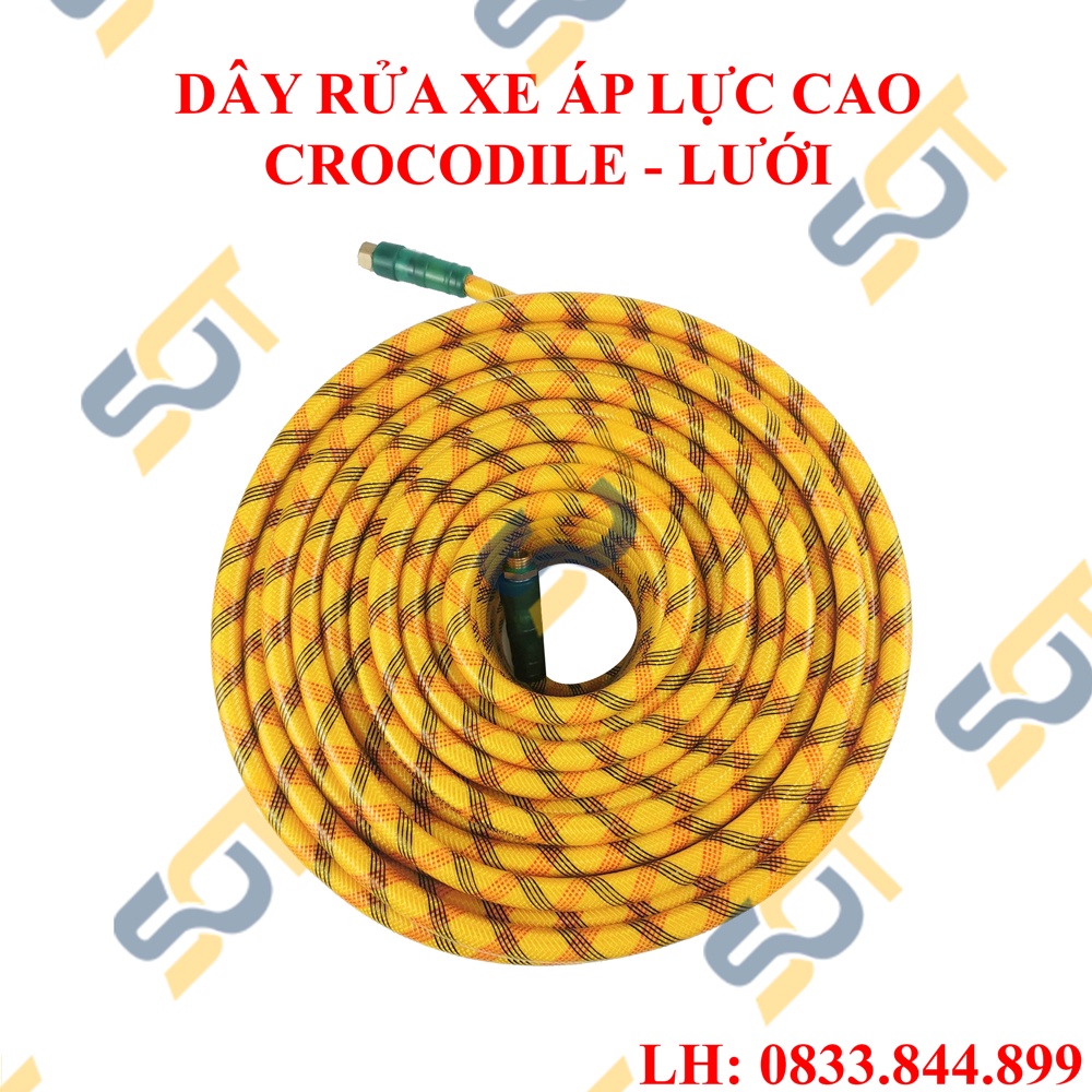 Dây rửa xe, dây rửa xe áp lực cao Crocodile lưới