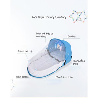 Nôi sơ sinh gấp gọn
