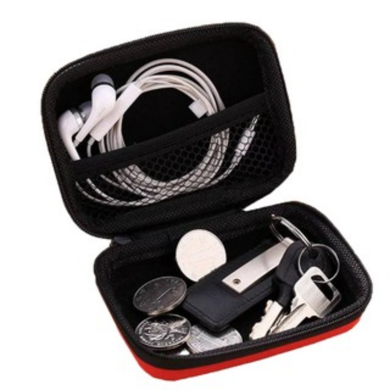 Túi đựng tai nghe rảnh tay EVA cứng mini nhiều màu sắc tùy chọn nhỏ gọn