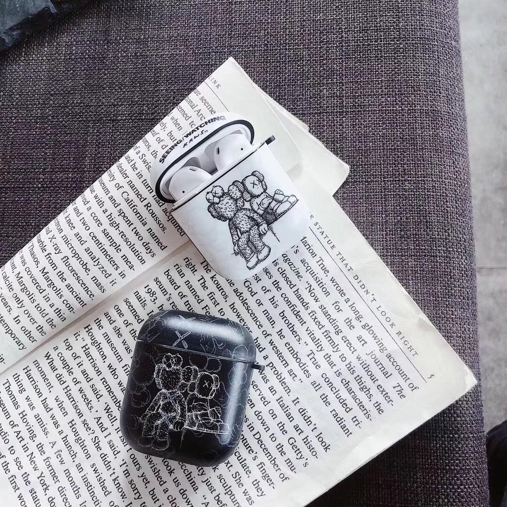 Vỏ Bảo Vệ Hộp Đựng Tai Nghe Airpods Chống Rơi In Hình Kaws Cá Tính | BigBuy360 - bigbuy360.vn