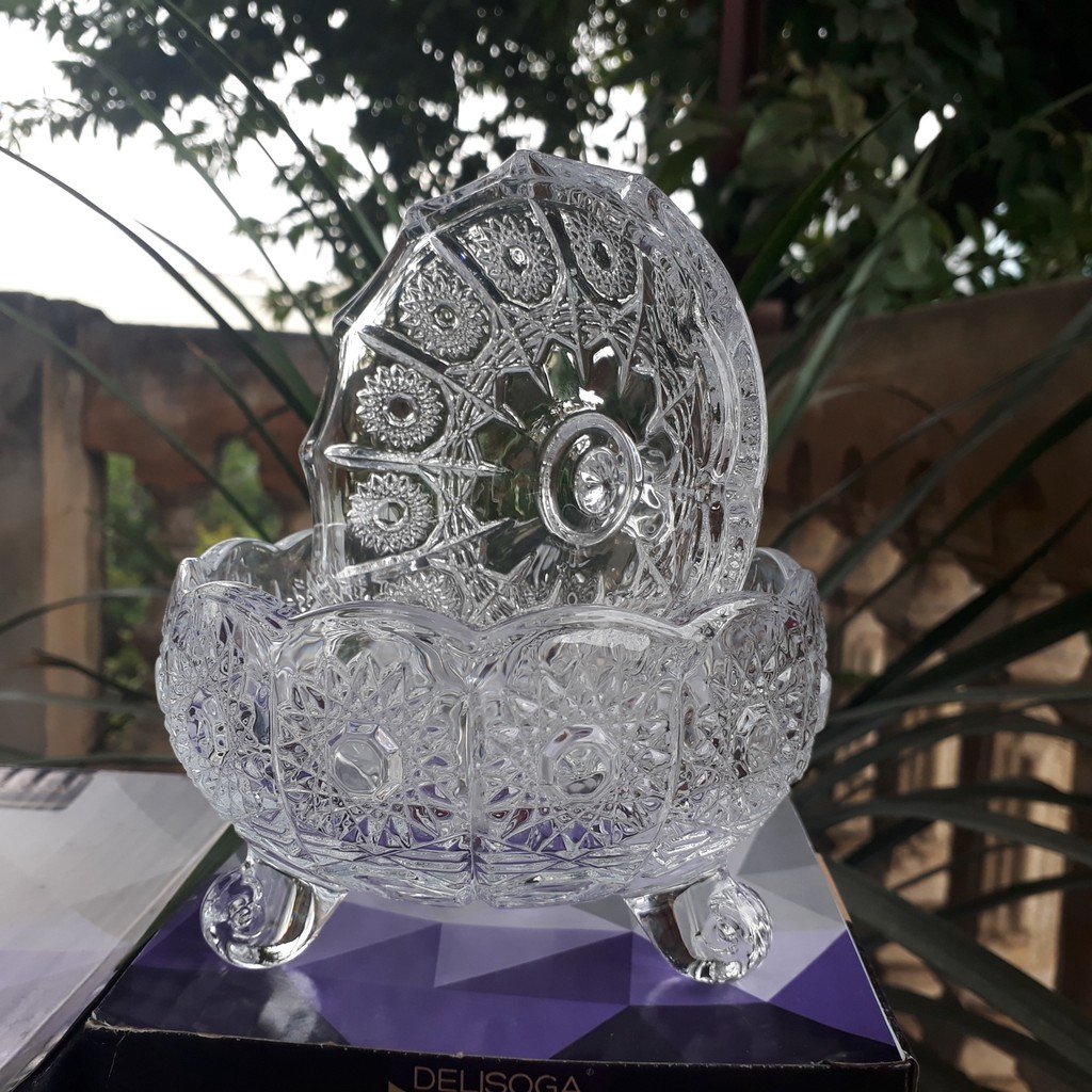 Hũ Thủy Tinh Đựng Mứt, Hủ Pha Lê Đựng Hạt Sang Trọng - Duonghieu6789 | BigBuy360 - bigbuy360.vn