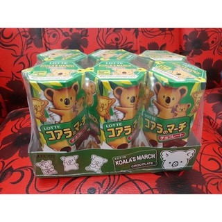 Bánh gấu kem socola Lotte Koala's March ( 6 hộp )