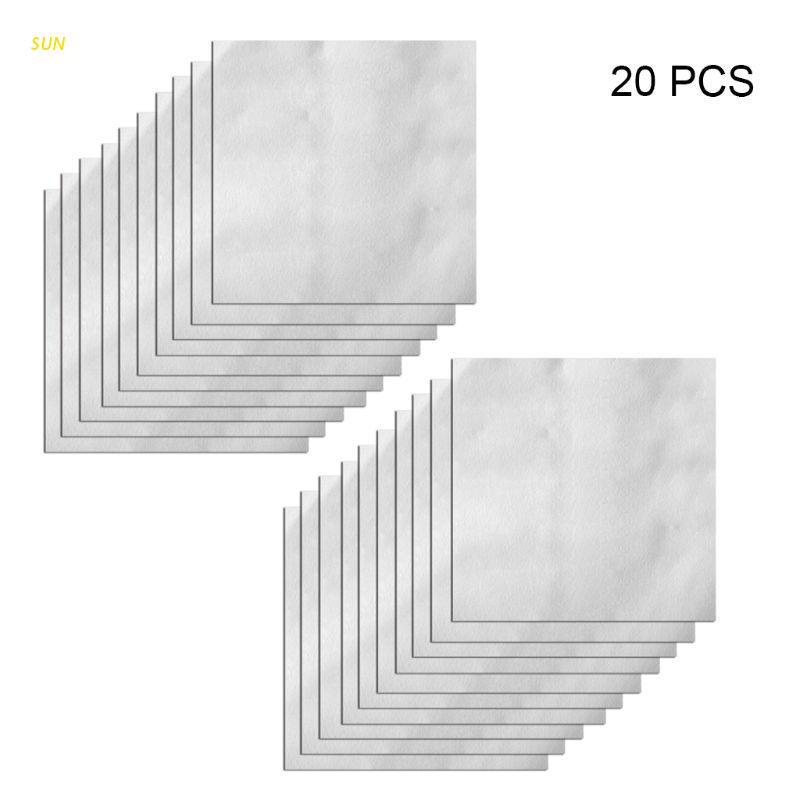 Set 20 miếng dán sửa chữa áo mưa chống thấm nước chống sương mù đa năng