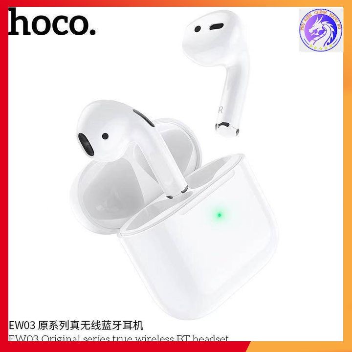 Tai Nghe Bluetooth Chính Hãng HOCO ES46/ HOCO EW03  TWS Pro V5.0 - Định Vị Tai Nghe - Cửa Sổ Popup - Đổi Tên