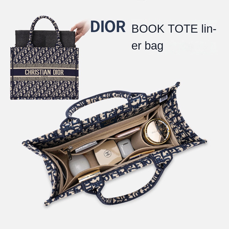 Túi Đựng Sách/Đồ Dùng Chia Ngăn/ Bên Trong Tiện Dụng Phù Hợp Cho Túi Xách Dior