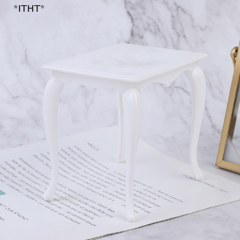 1 Bàn Ghế Mini Tỉ Lệ 1: 6 Cho Nhà Búp Bê