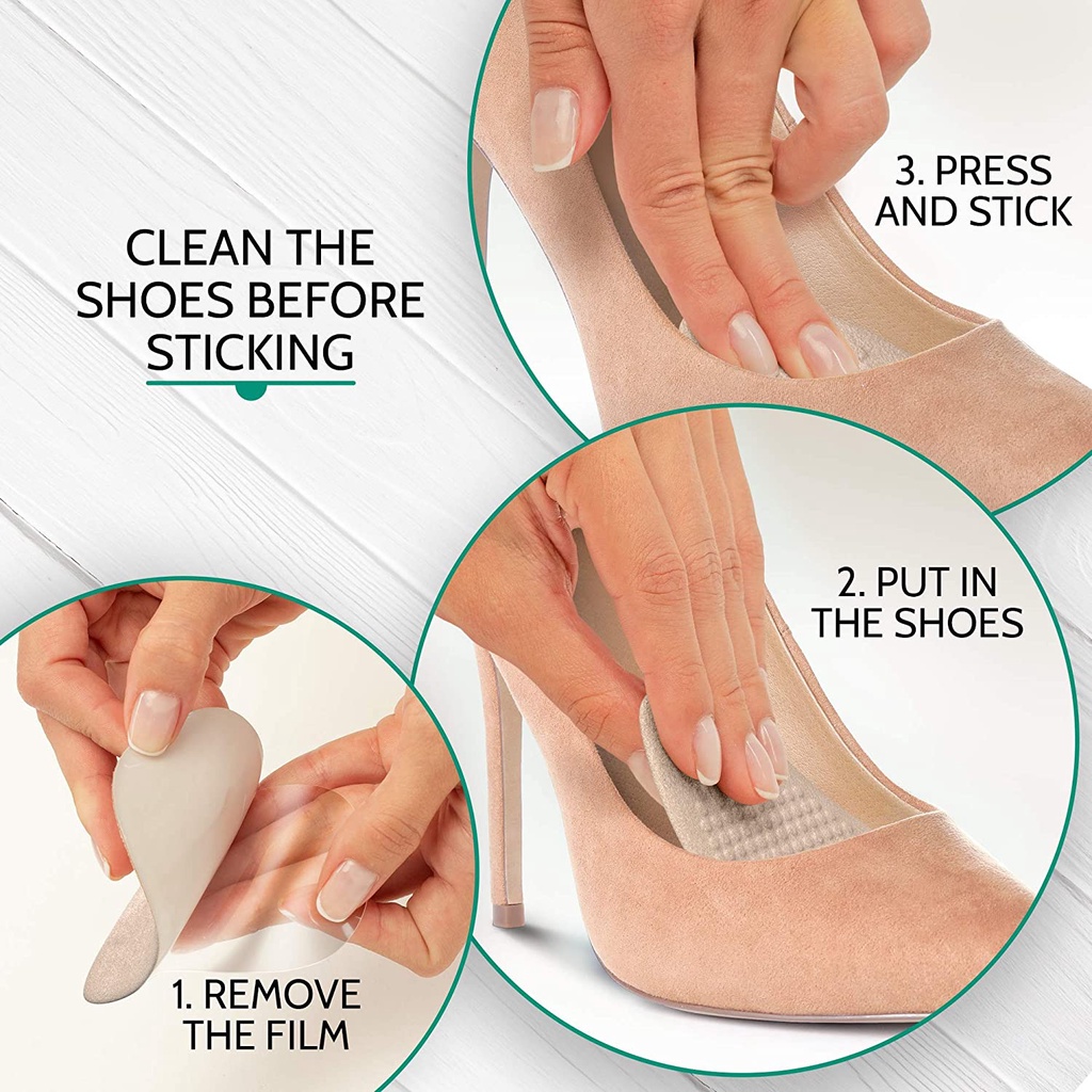 Miếng Đệm Dán Bàn Chân Chống Trượt Thoải Mái Giảm Đau Dành Cho Unisex