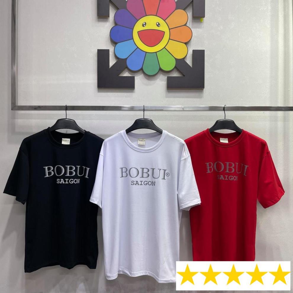 Áo Thun unisex bobui phản quang Full Tag LOGO