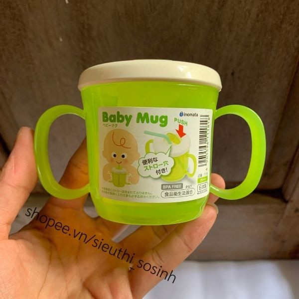 Cốc Tập Uống Nước BABY MUG 230ml Nhật