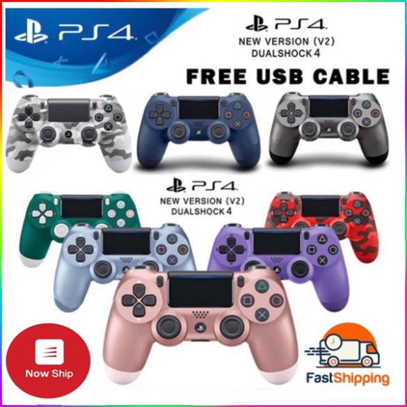 Tay cầm chơi game Dualshock 4 PS4 2nd nhiều màu 🧨New100% - Hà Nội🧨