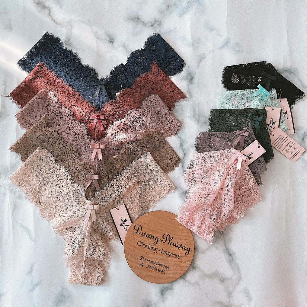 [Che Tên] Quần lót ren lọt khe chữ Y gợi cảm bảng màu pastel CARLA | BigBuy360 - bigbuy360.vn