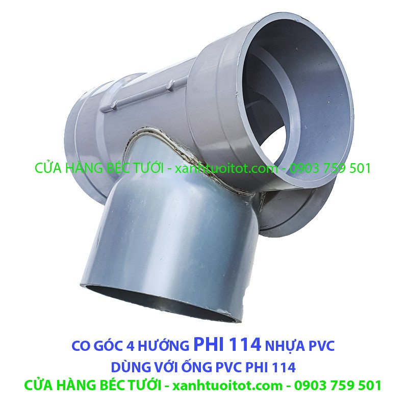 Bộ 4 cái CO GÓC 4 HƯỚNG PHI 114 - HÀNG GIA CÔNG