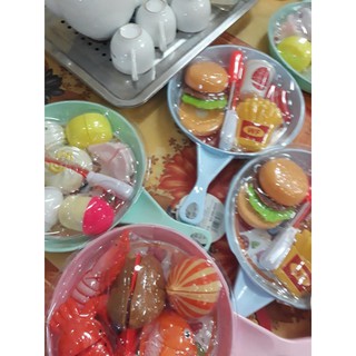 Bộ đồ chơi cắt hoa quả cho bé.