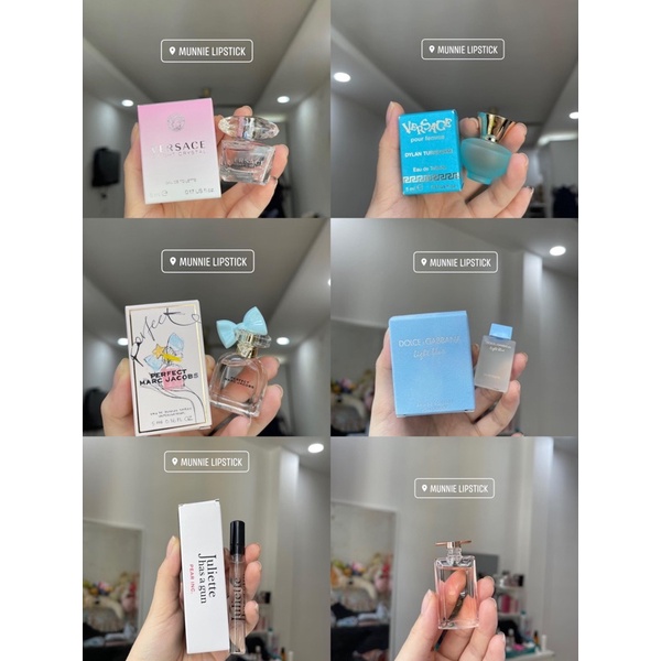 [Bill Sephora] Nước hoa mini Versace, Marc Jacob, Dior,... 5-7ml | Thế Giới Skin Care