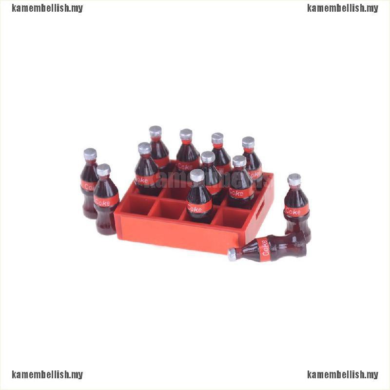 Set 13 Mô Hình Khay Coke Mini Tỉ Lệ 1: 12 Trang Trí Nhà Búp Bê