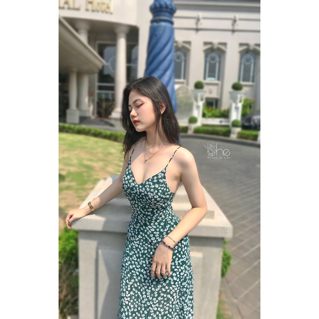 Alva Dress | Đầm maxi đi biển | 2 MÀU | SDX22 | BigBuy360 - bigbuy360.vn