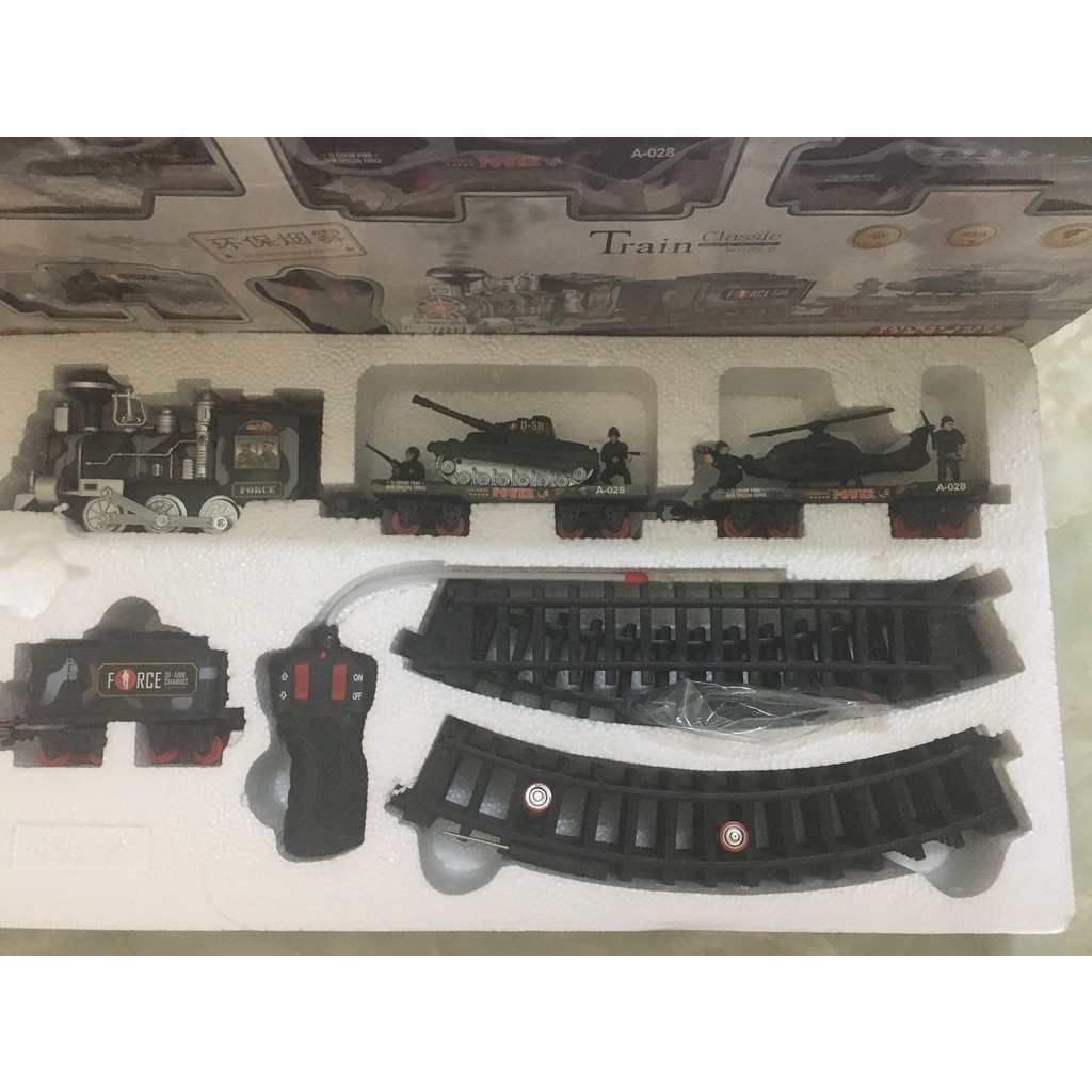 CAO CẤP] ĐỒ CHƠI TRẺ EM TÀU HỎA ĐIỀU KHIỂN TỪ XA CHẠY ĐƯỜNG RAY