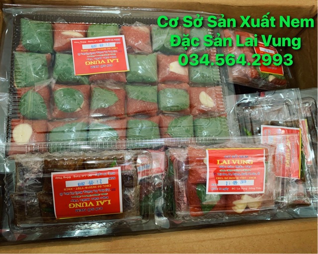 NEM CHUA LAI VUNG HỘP LỚN 60K/1 HỘP 24 CHIẾC