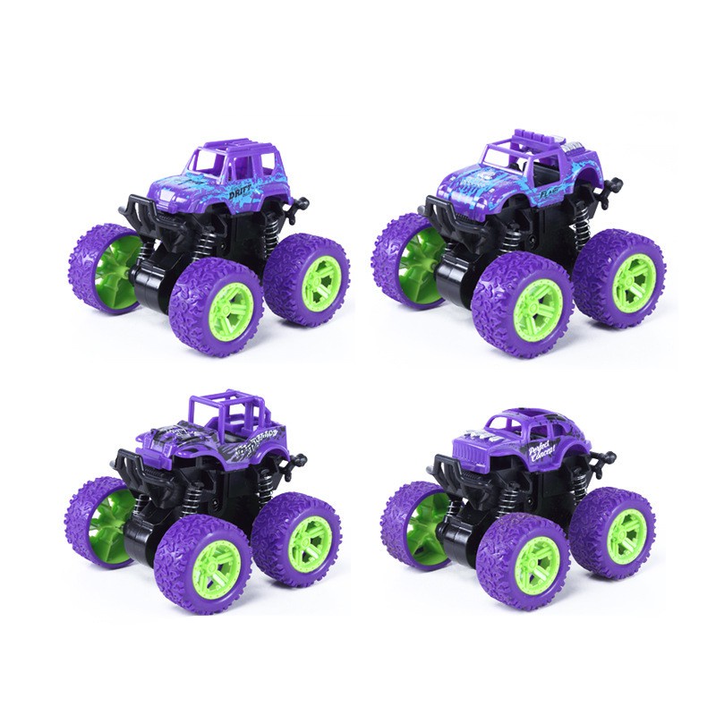 Đồ chơi Xe Ô Tô, Xe Địa Hình Đồ Chơi Quán Tính, Bánh Đà Cho Bé - Có âm thanh rất vui khi chuyện động