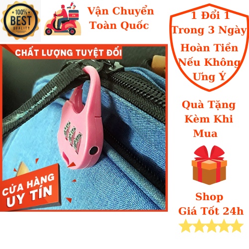 (Freeship Toàn Quốc) Ổ khóa mini 3 số chống trộm