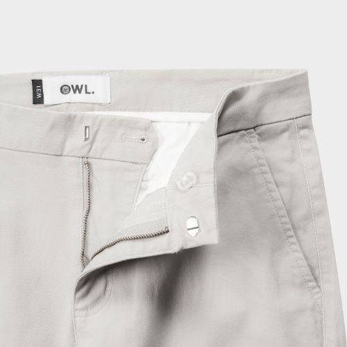 [Mã LTP50 giảm 50000 đơn 150000] OWL BRAND® CHINOS PANTS GREY - QUẦN DÀI KAKI MÀU XÁM - OWL100421