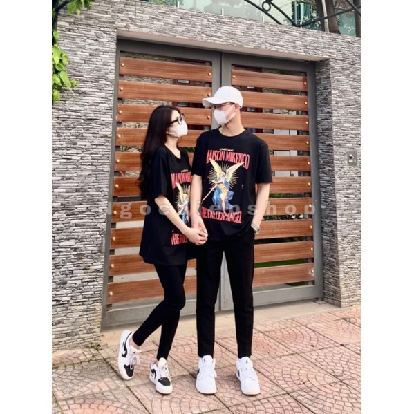 [Rẻ Vô Địch] Áo thun cotton tay lỡ unisex -  - ÁO THIÊN THẦN MAISON MIKENCO  - - mẫu hot 2022