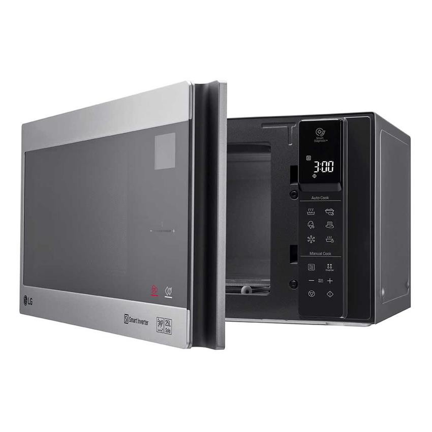 Lò vi sóng điện tử LG inverter MS2595CIS 25 lít - Công nghệ Smart Inverter - Bảo hành chính hãng 12 tháng