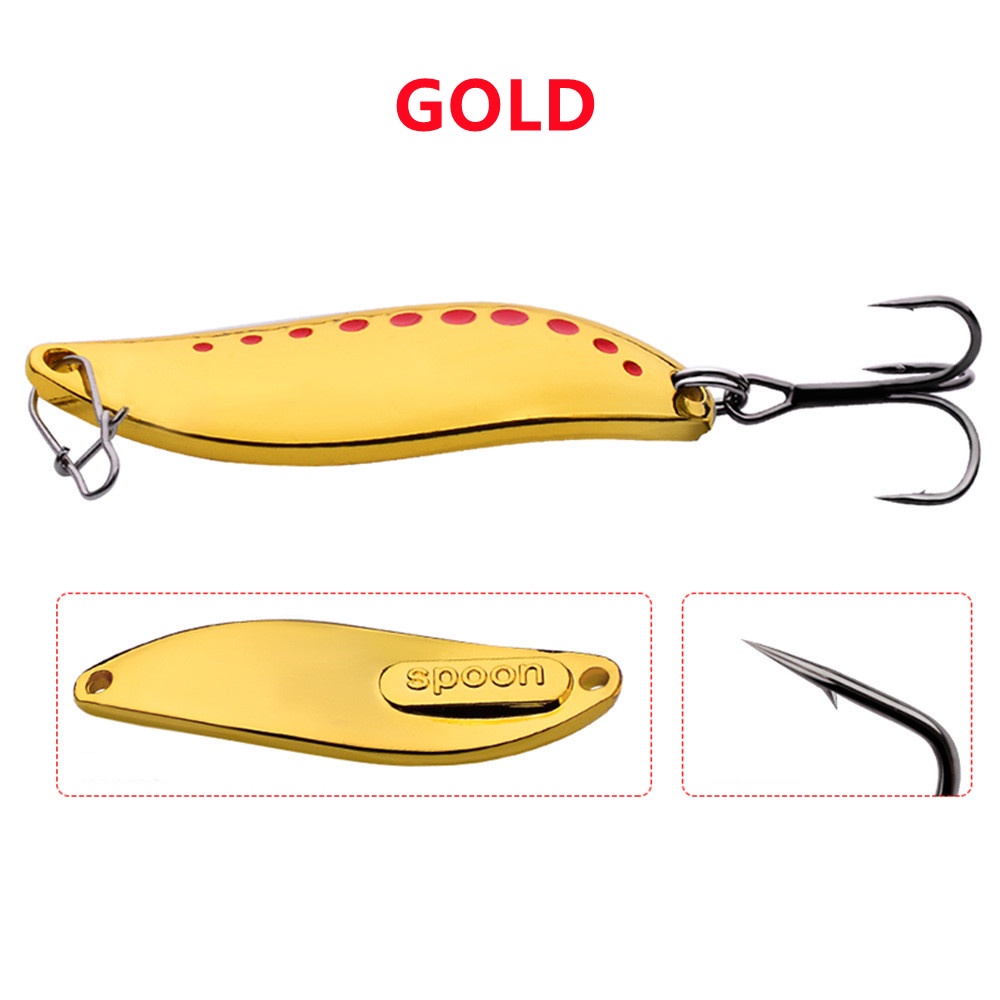 Mồi Câu Cá Giả Bằng Hợp Kim Kẽm 5g / 4.4cm r023