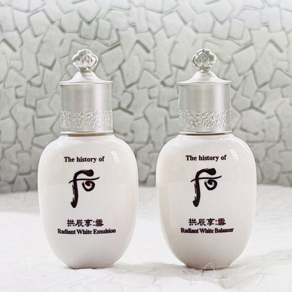 Nước Hoa Hồng Dưỡng Trắng Da Whoo Radiant White Balancer Cân Bằng Độ Ẩm, Làm Sáng Da 20ml