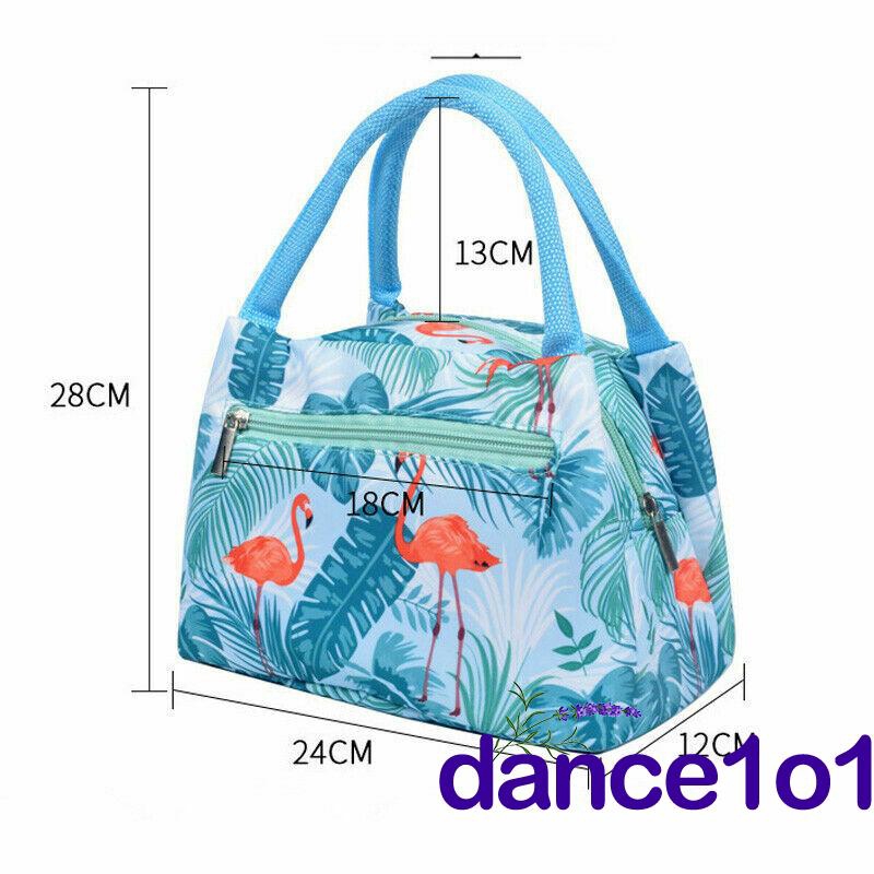 Túi đựng hộp cơm trưa cách nhiệt nhiều màu sắc phù hợp cho du lịch/đi làm/đi học