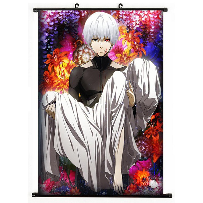 Poster vải anime Tokyo Ghoul 30x45 tranh vải