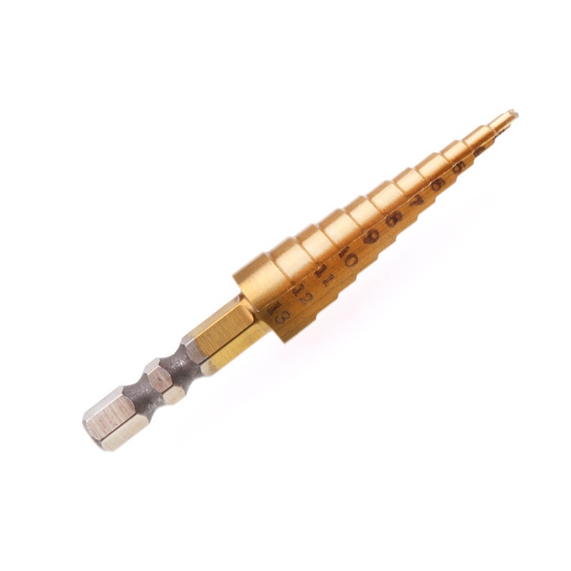 QQ Mũi Khoan Bước 11 Bước Tốc Độ Cao Chuyên Dụng Cho Tấm Kim Loại Mềm