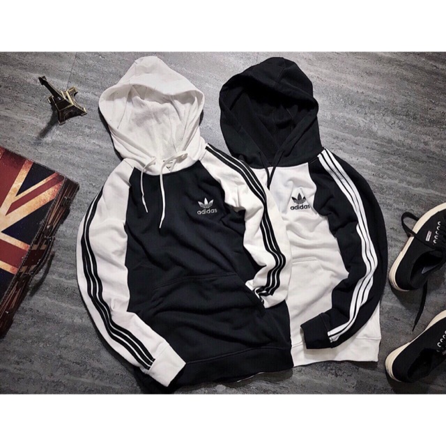 Áo DAS HOODIE TRIPLE STRIPES NEW OPTION WITH BASIC COLOR..