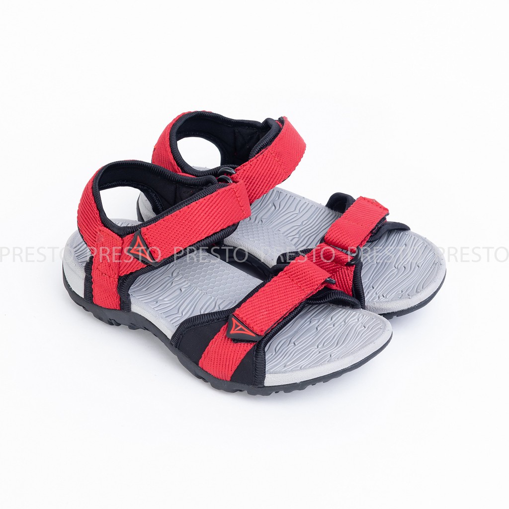 Giày Sandal Trẻ Em PRESTO Phong Cách Quai Ngang Hàng VNXK (Đỏ)  - TE02