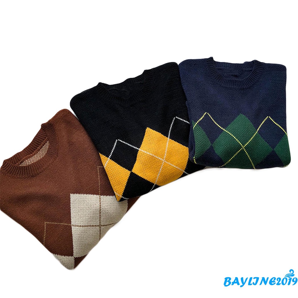 Áo Len Tay Dài Cổ Tròn Thời Trang Cho Nữ