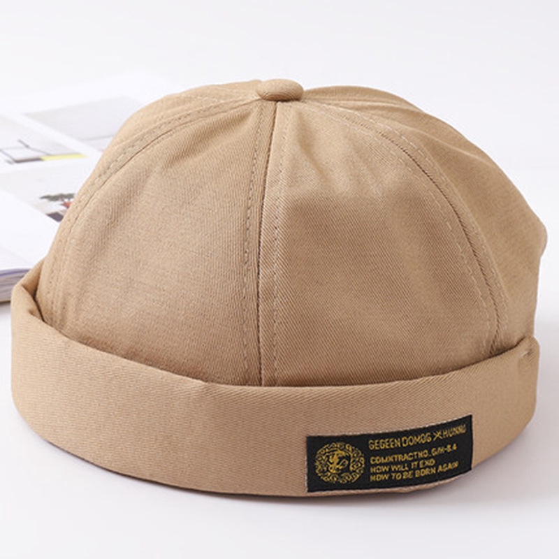 Mũ Beanie LINJW Cotton Mềm Mại Phong Cách Hàn Quốc Unisex 2020
