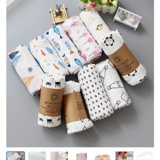 Khăn vải sợi tre unisexfashion