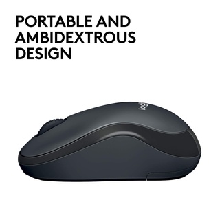 Chuột không dây Logitech M221 Silent (đen)