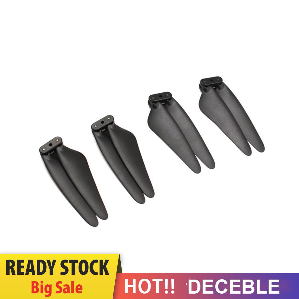 Deceble 4pcs CW/CCW Propeller Props Blade RC Quadcopter Spare Parts for SG906 Drone