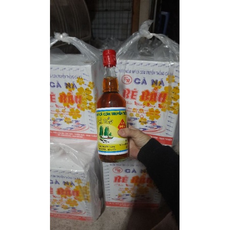 1 THÙNG NƯỚC MẮM NHĨ BÉ BẦU THƯỢNG HẠNG 6 CHAI