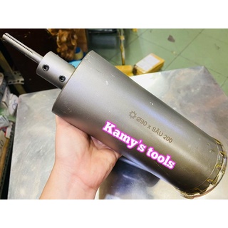 Mũi khoan rút lõi khoét lỗ xuyên tường 76,90,114mm dài 120mm hoặc 200mm thắng lợi.